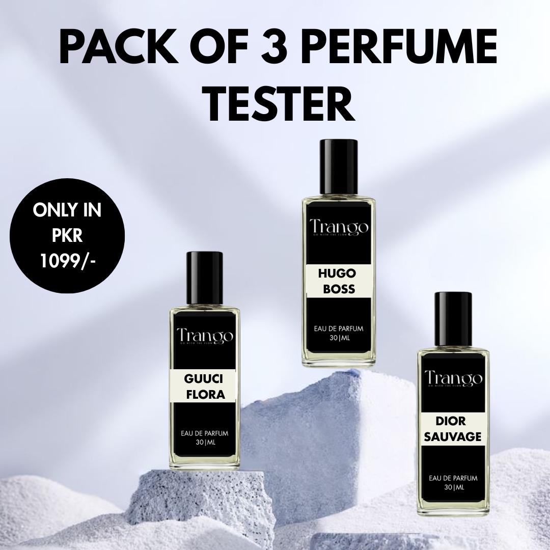 Pack Of 3 Perfume Testers